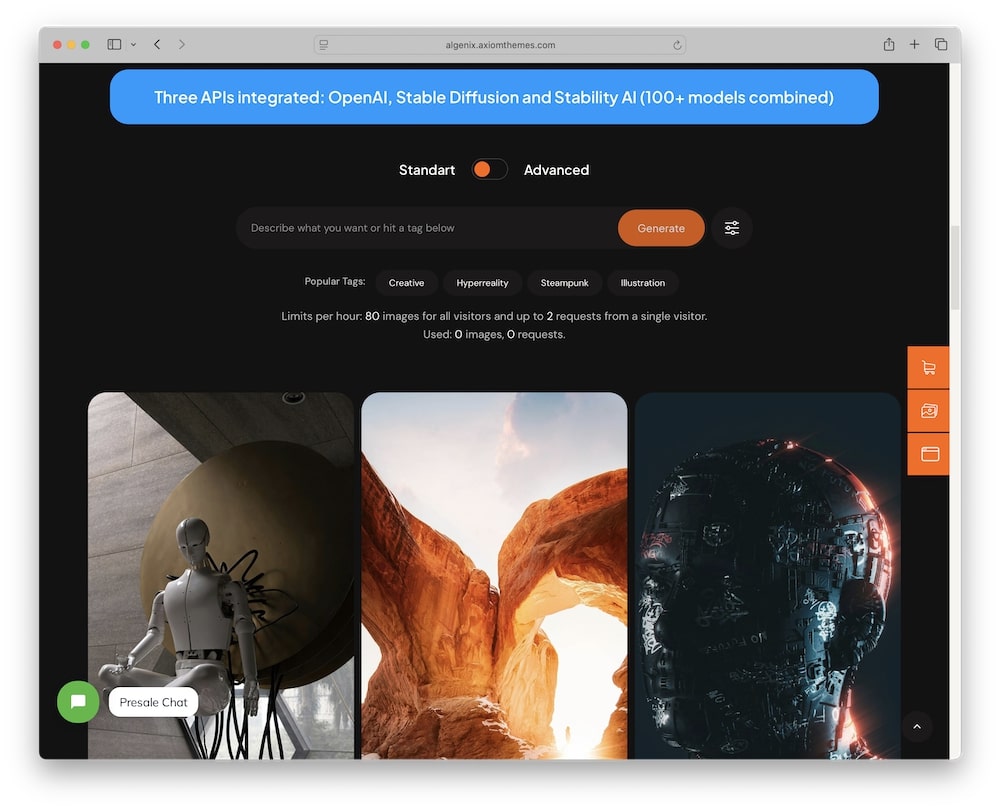algenix wordpress theme elementor flexbox and template library