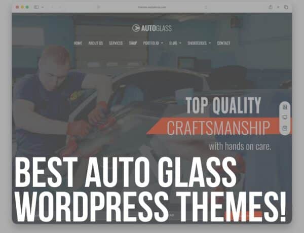 best auto glass wordpress themes