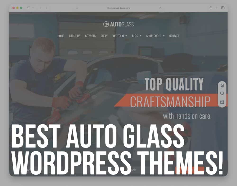 best auto glass wordpress themes