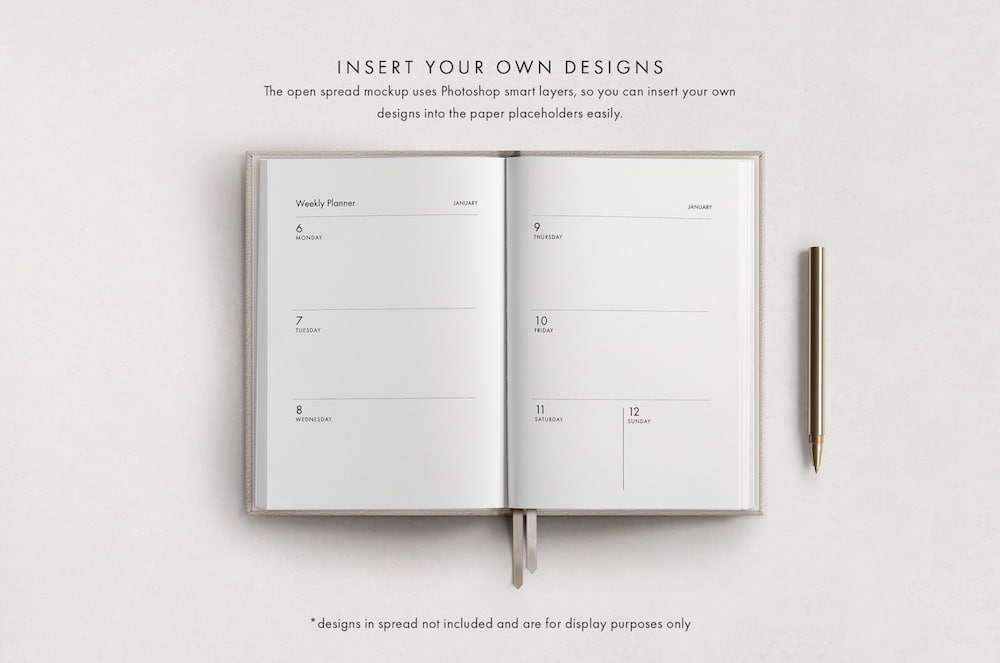 14 Best Planner Mockups + Free (In 2024)   ULTIDA