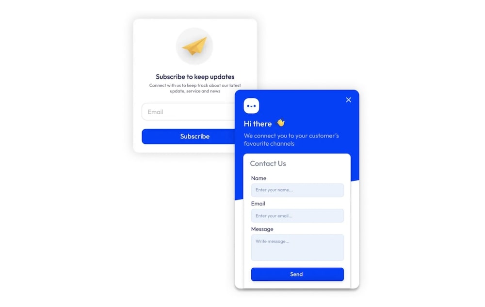 bit assist built in contact form and faq