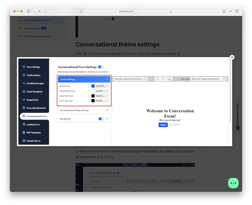 bit form plugin conversational forms