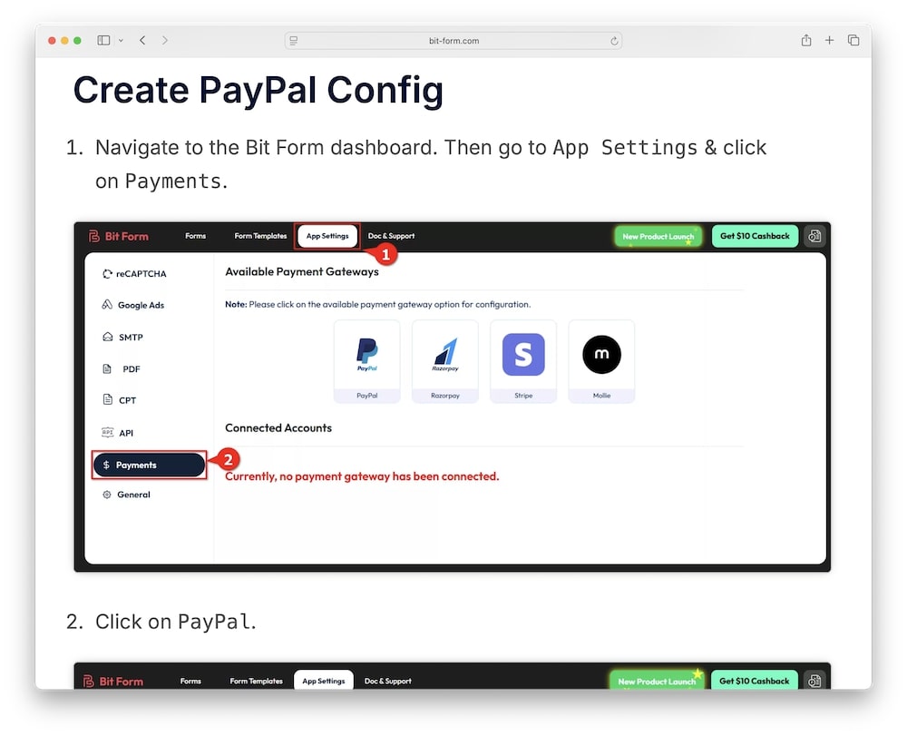bit form plugin payment forms