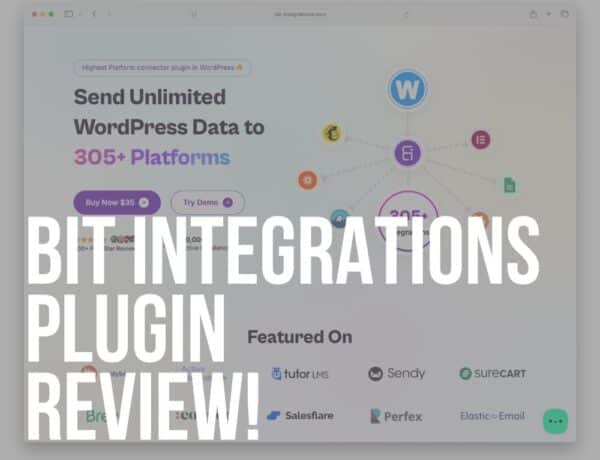 bit integrations wordpress plugin review