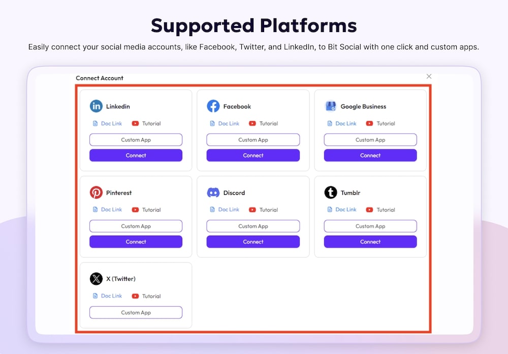 bit social plugin one click social media connection