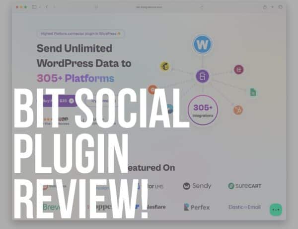 bit social wordpress plugin review