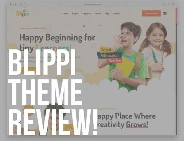 blippi wordpress theme review