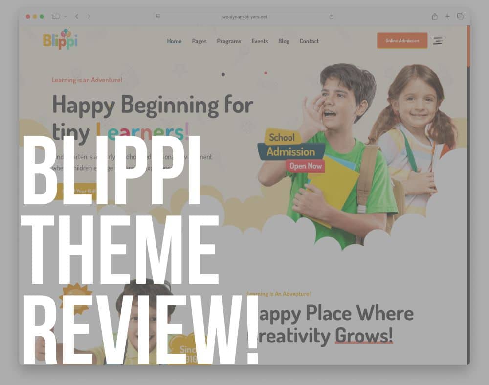 blippi wordpress theme review