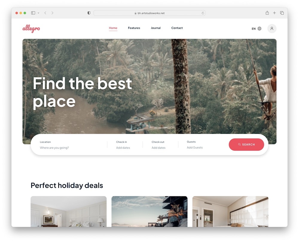 13 Best Hotel Booking WordPress Themes (2024) - ULTIDA