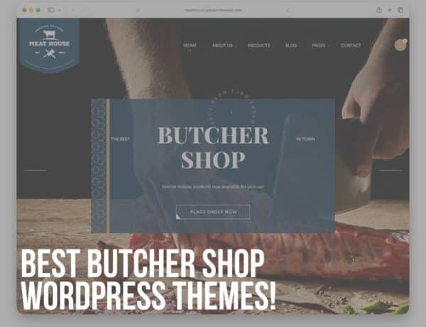 butcher shop wordpress themes