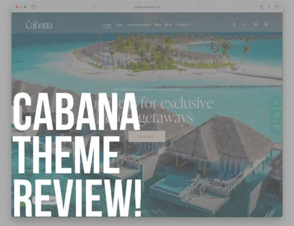 cabana wordpress theme review