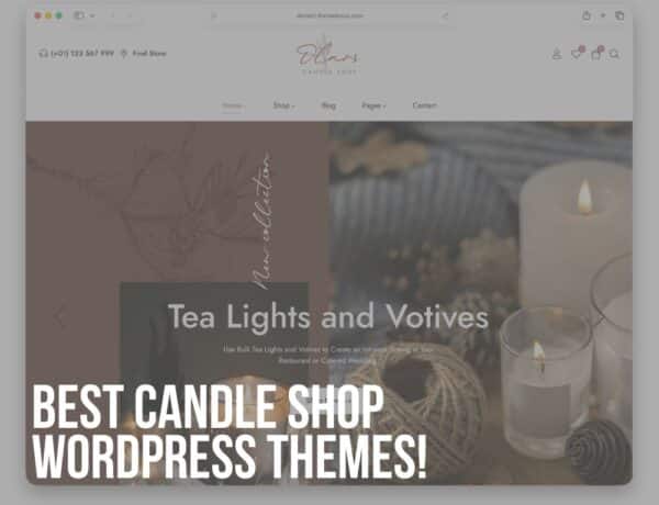 best candle shop wordpress themes