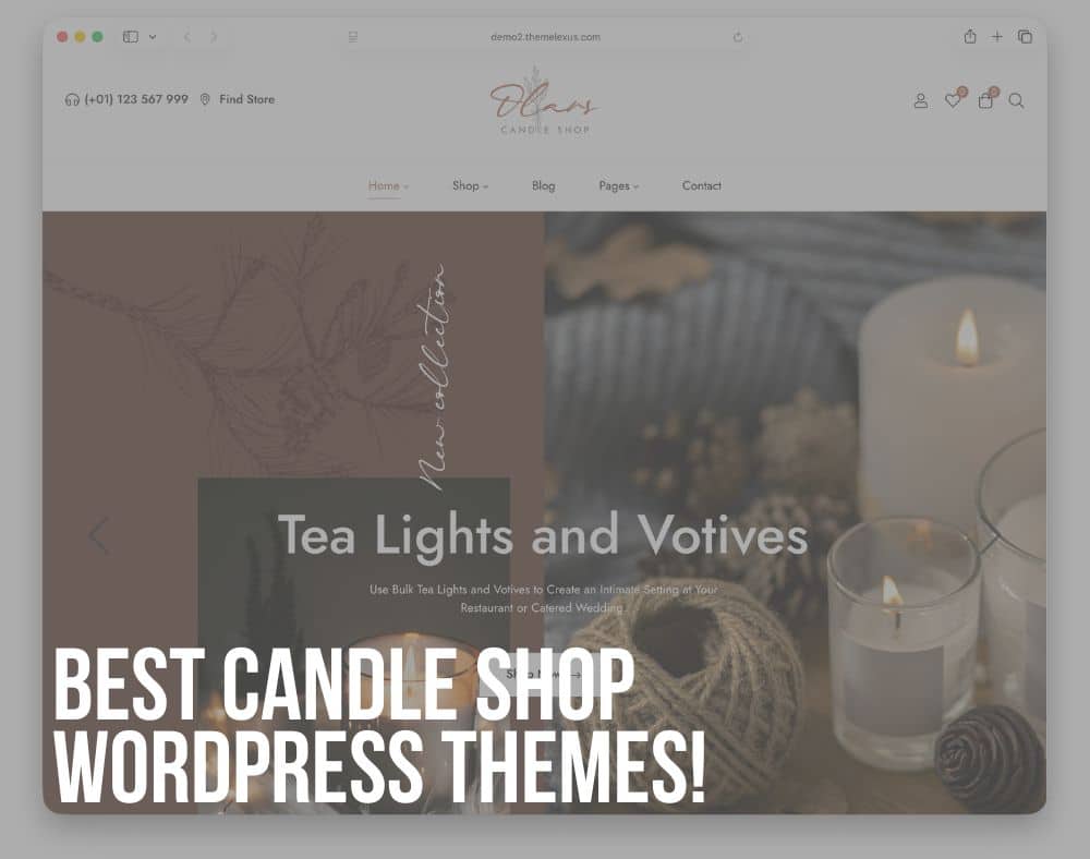best candle shop wordpress themes