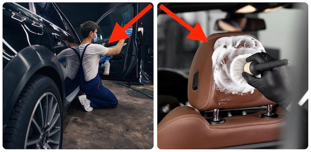 car detailing before and after gallery