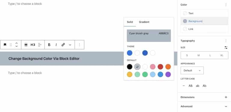 How To Change Background Color In WordPress? - ULTIDA
