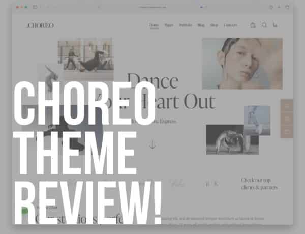 choreo wordpress theme review