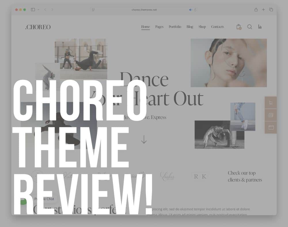 choreo wordpress theme review