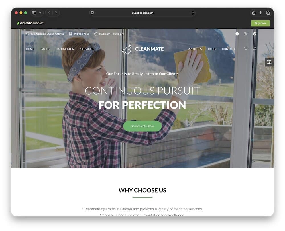 cleanmate window cleaning wordpress theme