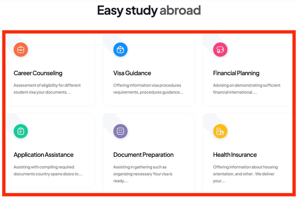 clear visa and immigration service pages