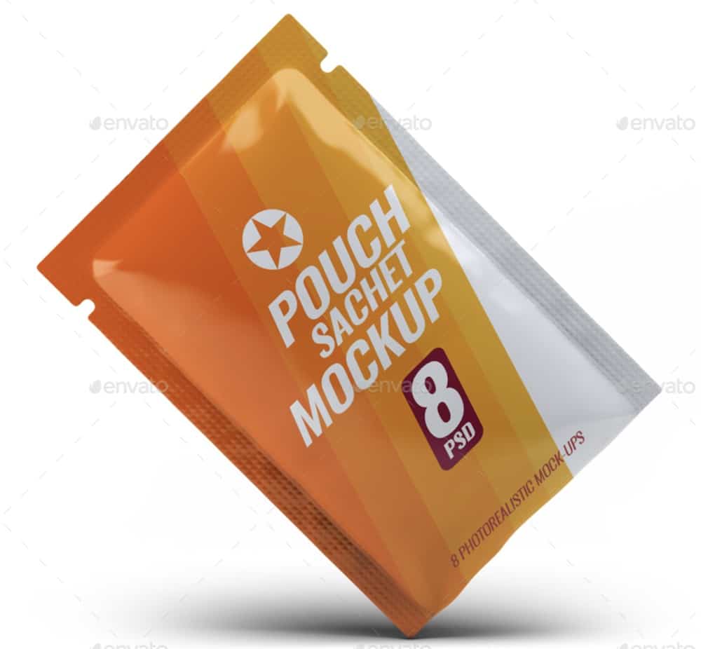 coffee pocket mockup