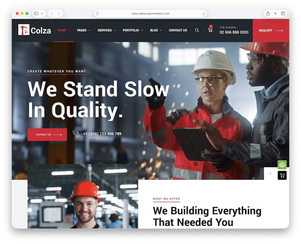 colza mining wordpress theme