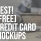credit card mockups
