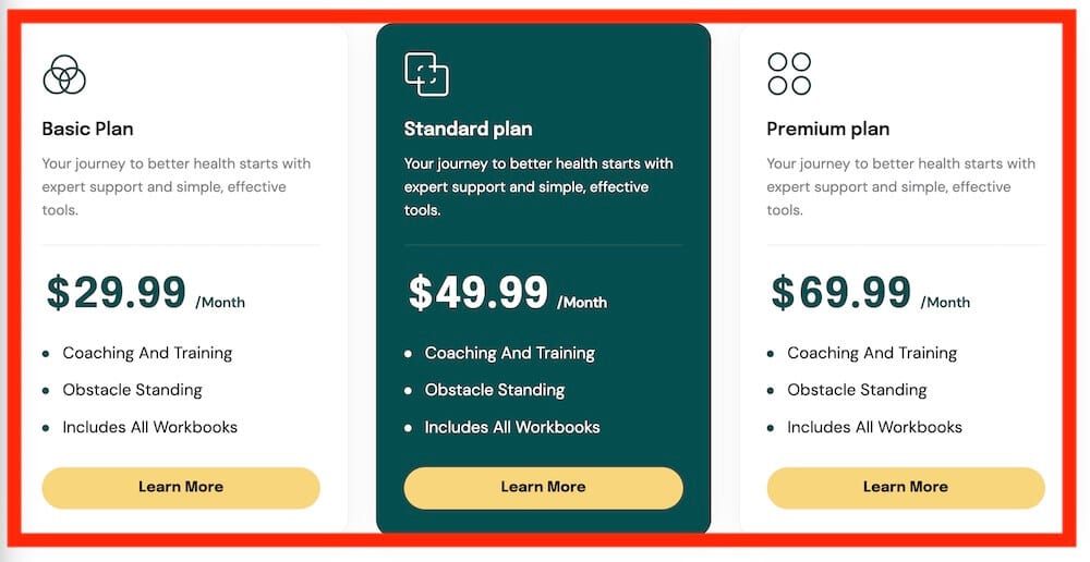 dietitian pricing