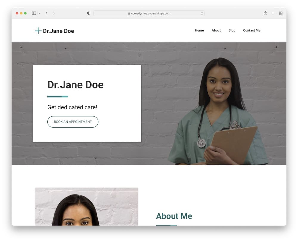 doctor free medical wp theme