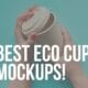 eco cup mockups