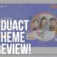 eduact wordpress theme review