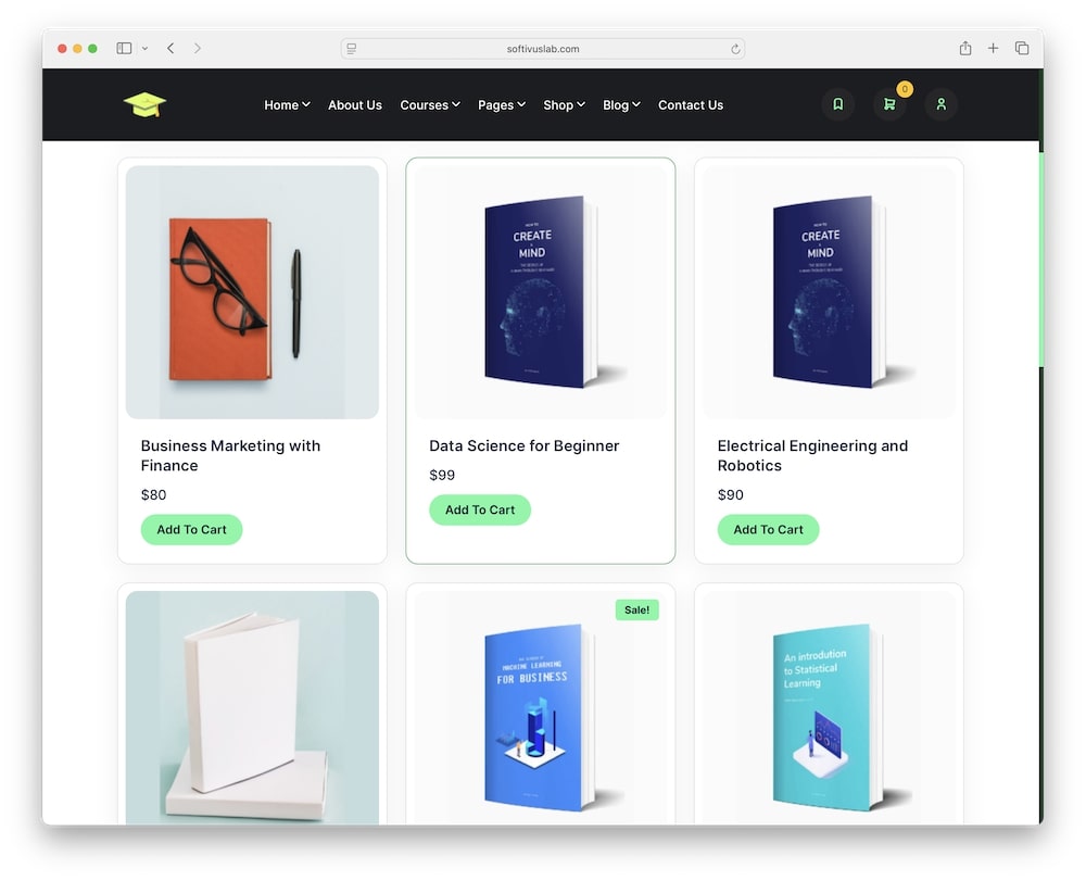 edufast wordpress theme woocommerce integration