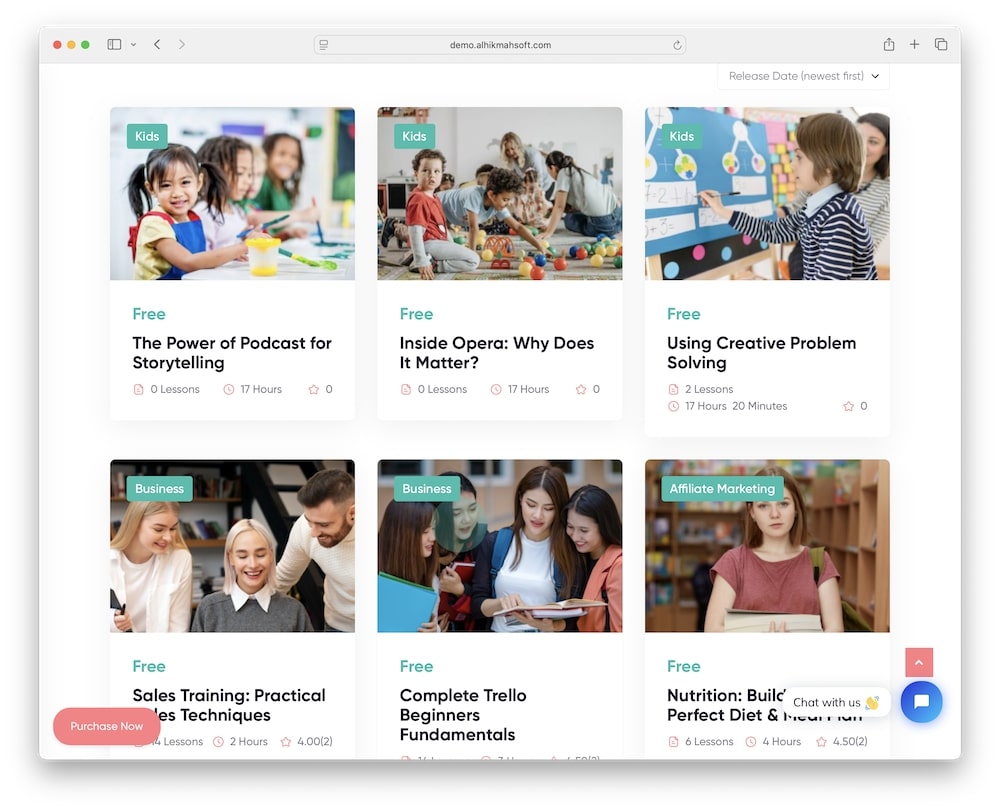 edufu wordpress theme online course builder
