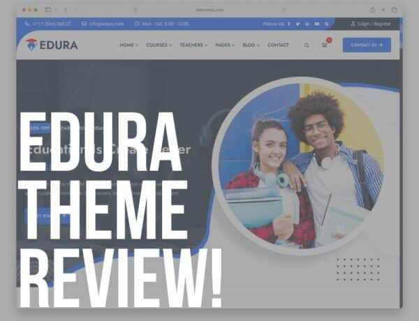 edura wordpress theme review