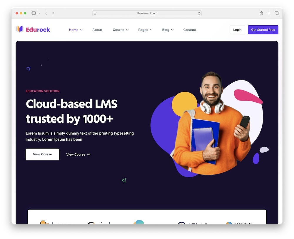 edurock education wordpress theme