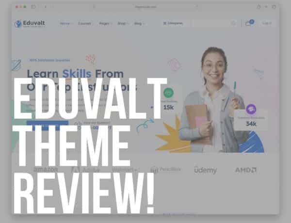 eduvalt wordpress theme review