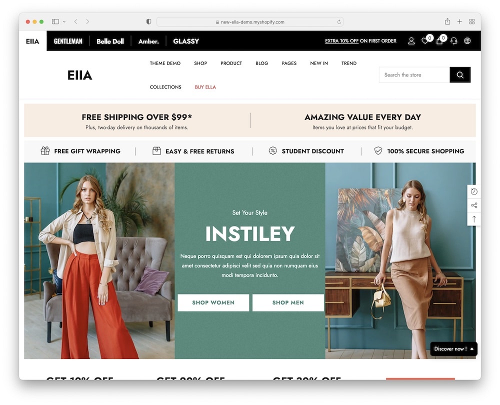 12 Best Shopify Fashion Themes (Tested 2023) - ULTIDA