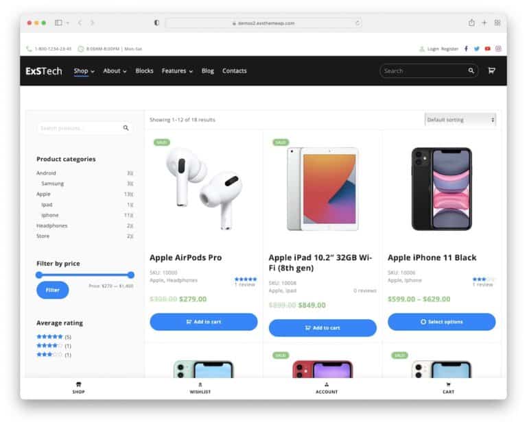 13 Best WordPress Gadget Themes + Free (2024) - ULTIDA