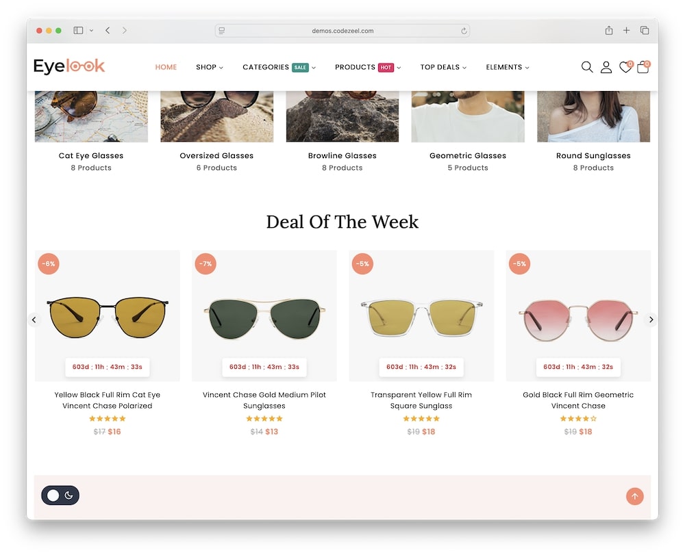 eyelook wordpress theme sales tools