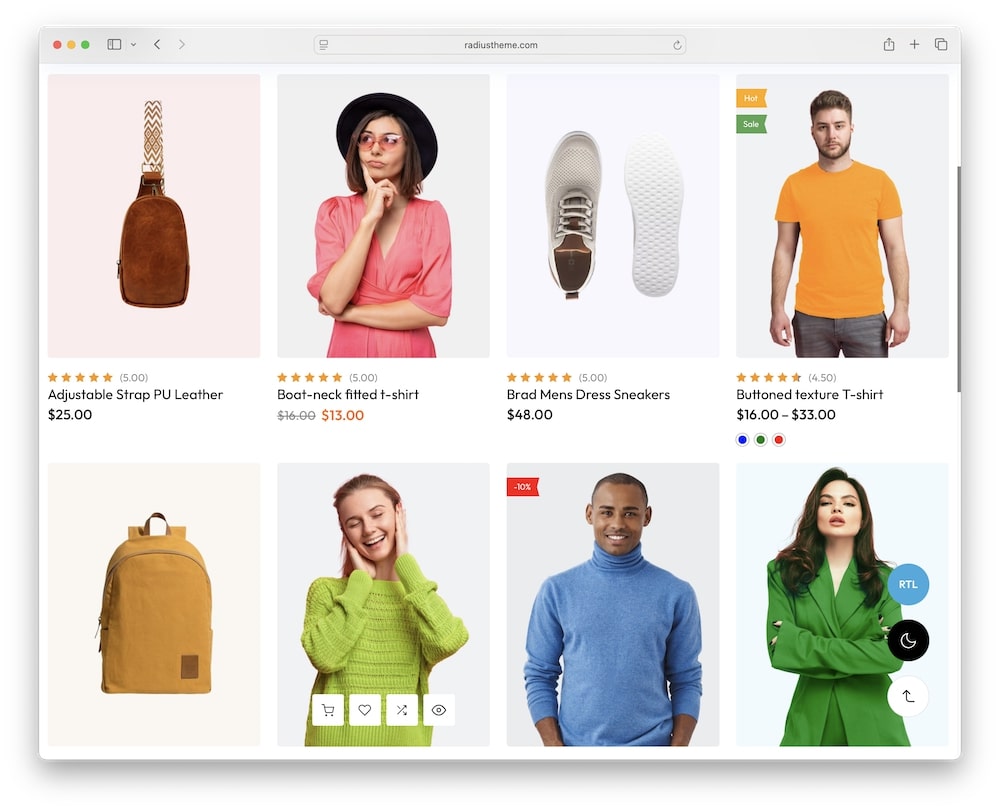 fasheno wordpress theme stylish shop design