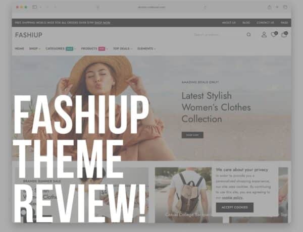 fashiup wordpress fashion and apparel theme review