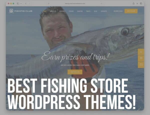 fishing store wordpress themes