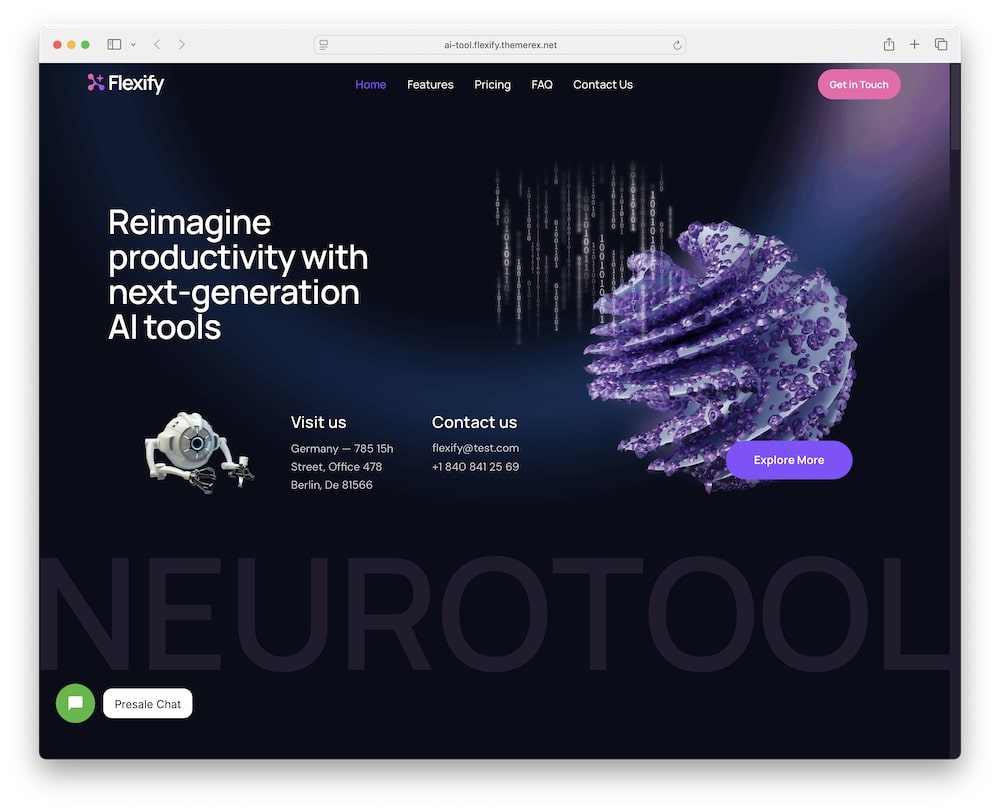 flexify elementor wordpress theme