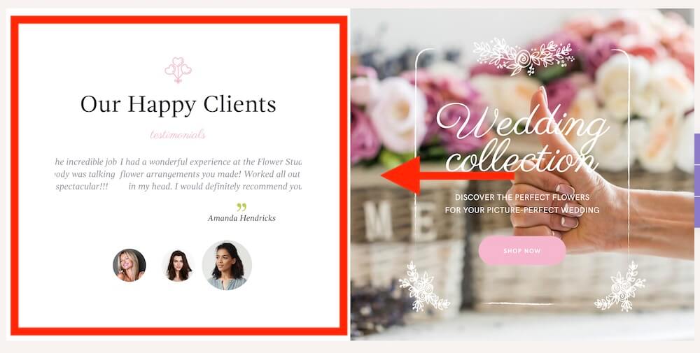 flower shop reviews and local trust