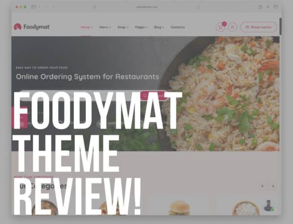 foodymat wordpress theme review