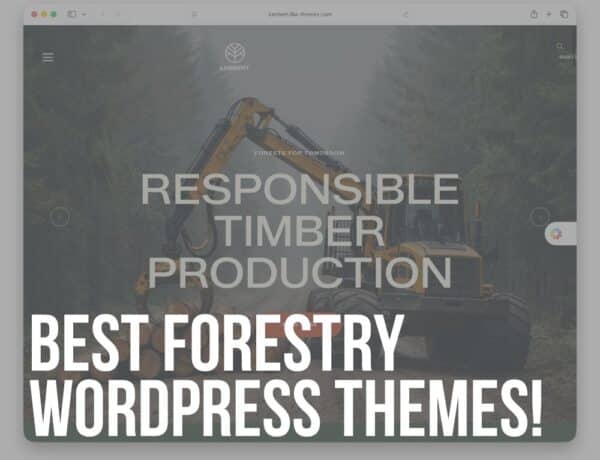 best forestry wordpress themes