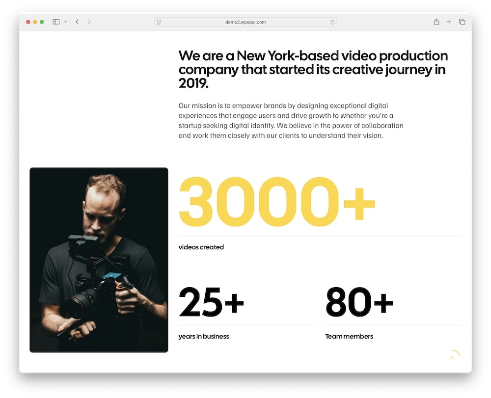 framek wordpress theme elementor page builder