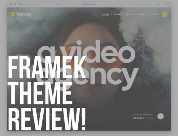 framek wordpress theme review
