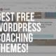 free wordpress coaching themes
