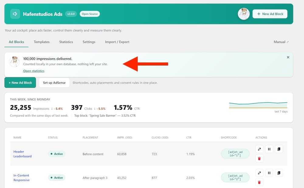 getting started with hafenstudios ads
