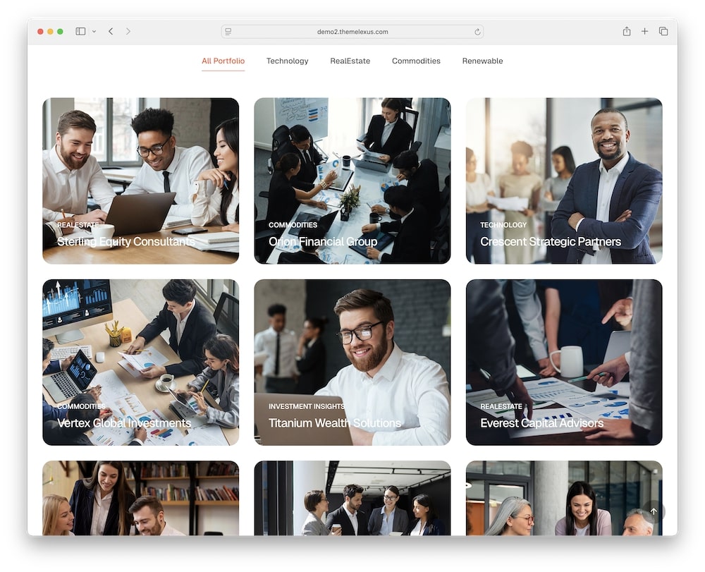growsee wordpress theme portfolio case study layouts